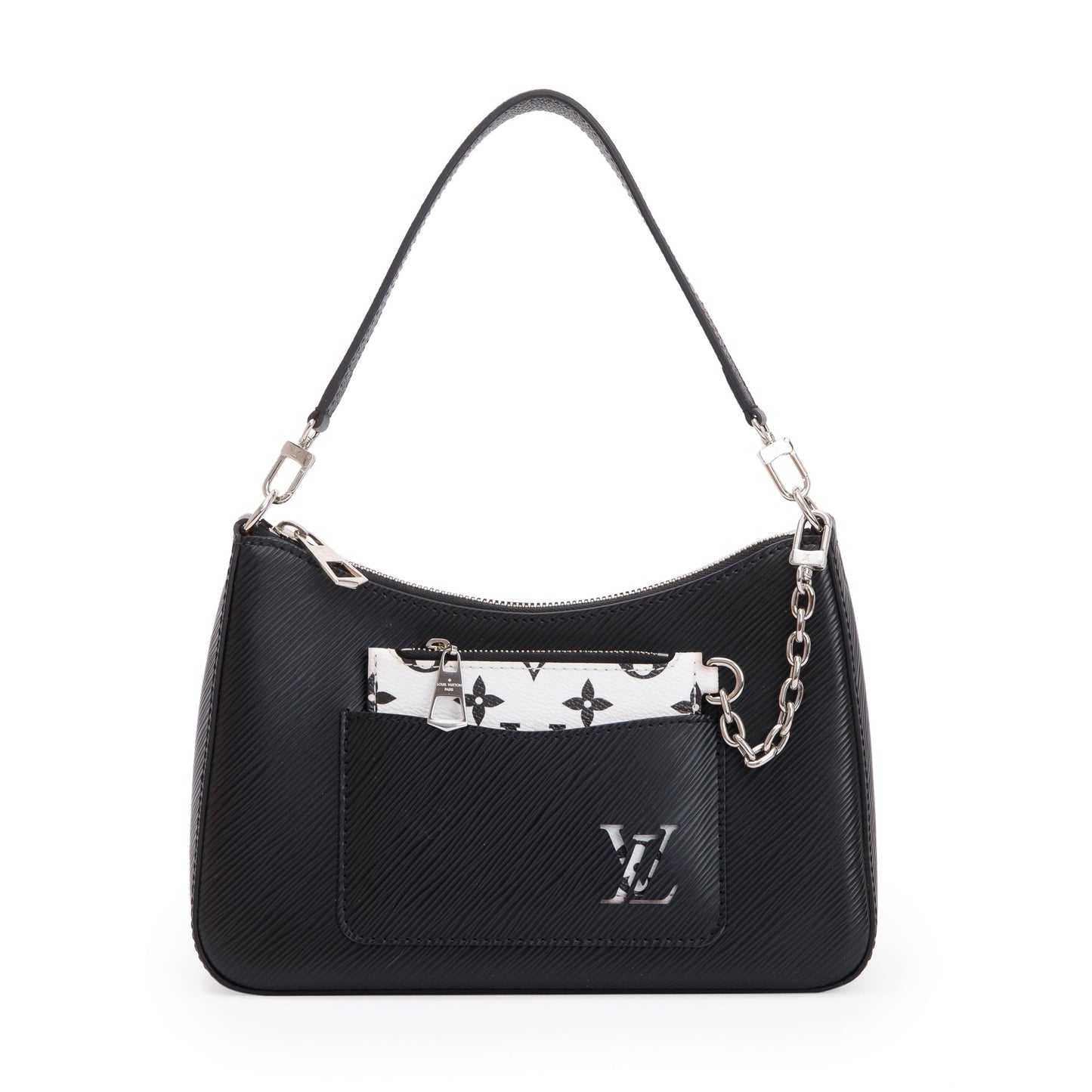 Louis Vuitton 2022 Black Epi Leather Marelle Quartz Bag
