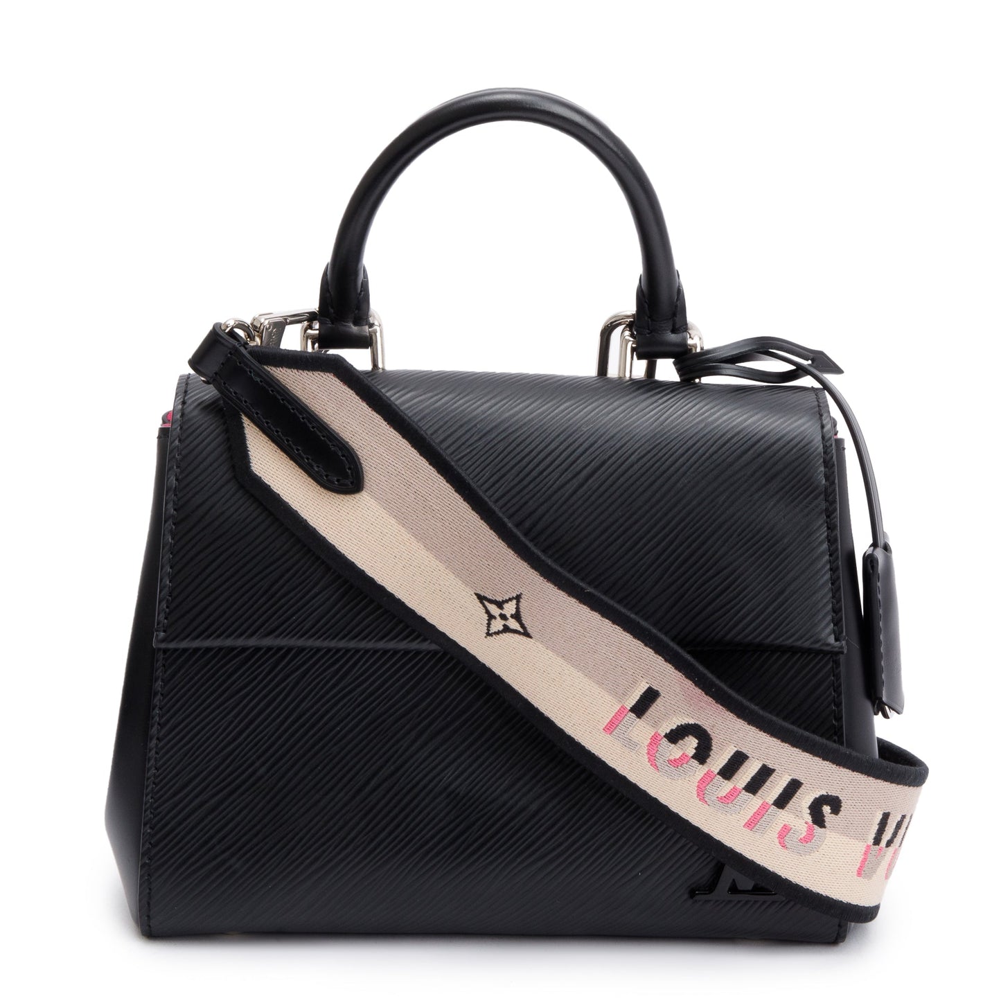 Louis Vuitton 2022 Black Epi Leather Mini Cluny