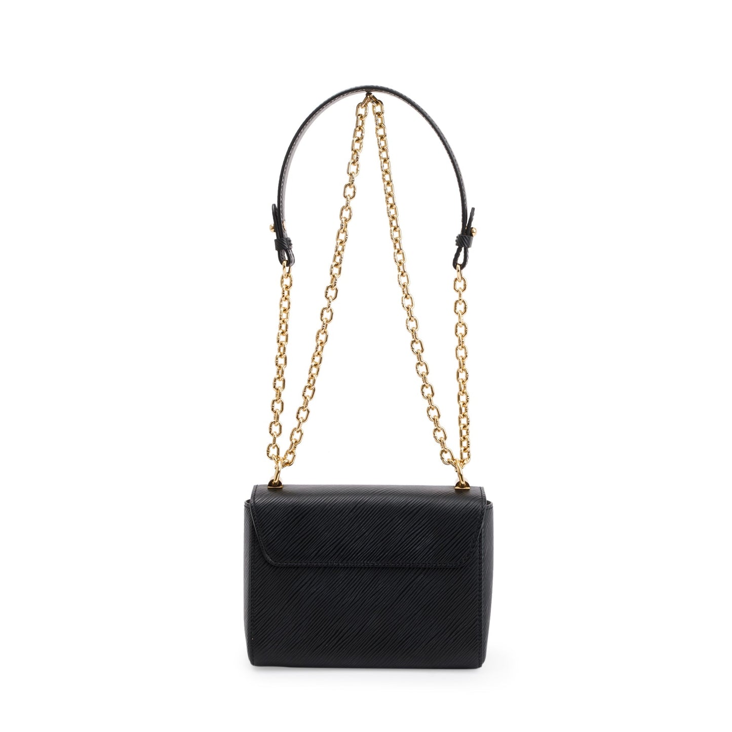 Louis Vuitton 2022 Black Epi Leather Twist PM Shoulder Bag