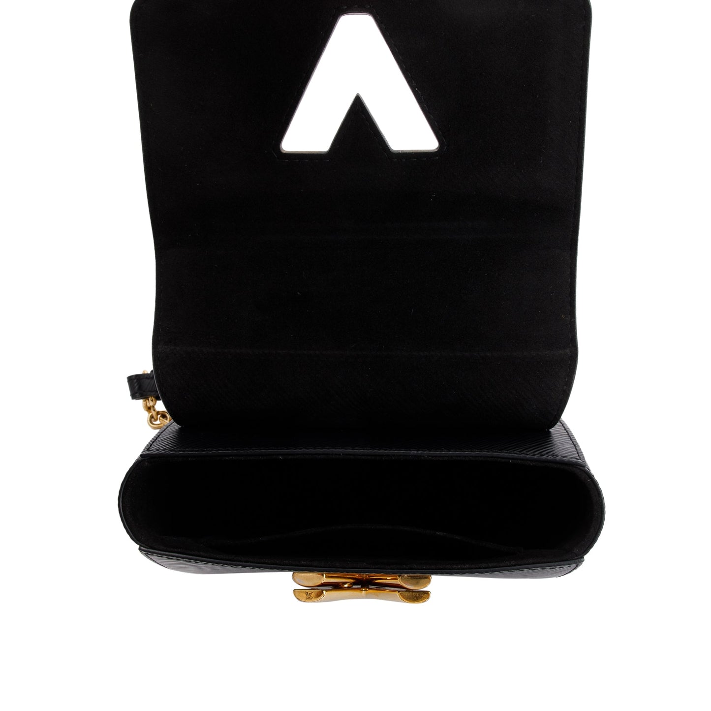 Louis Vuitton 2022 Black Epi Leather Twist PM Shoulder Bag