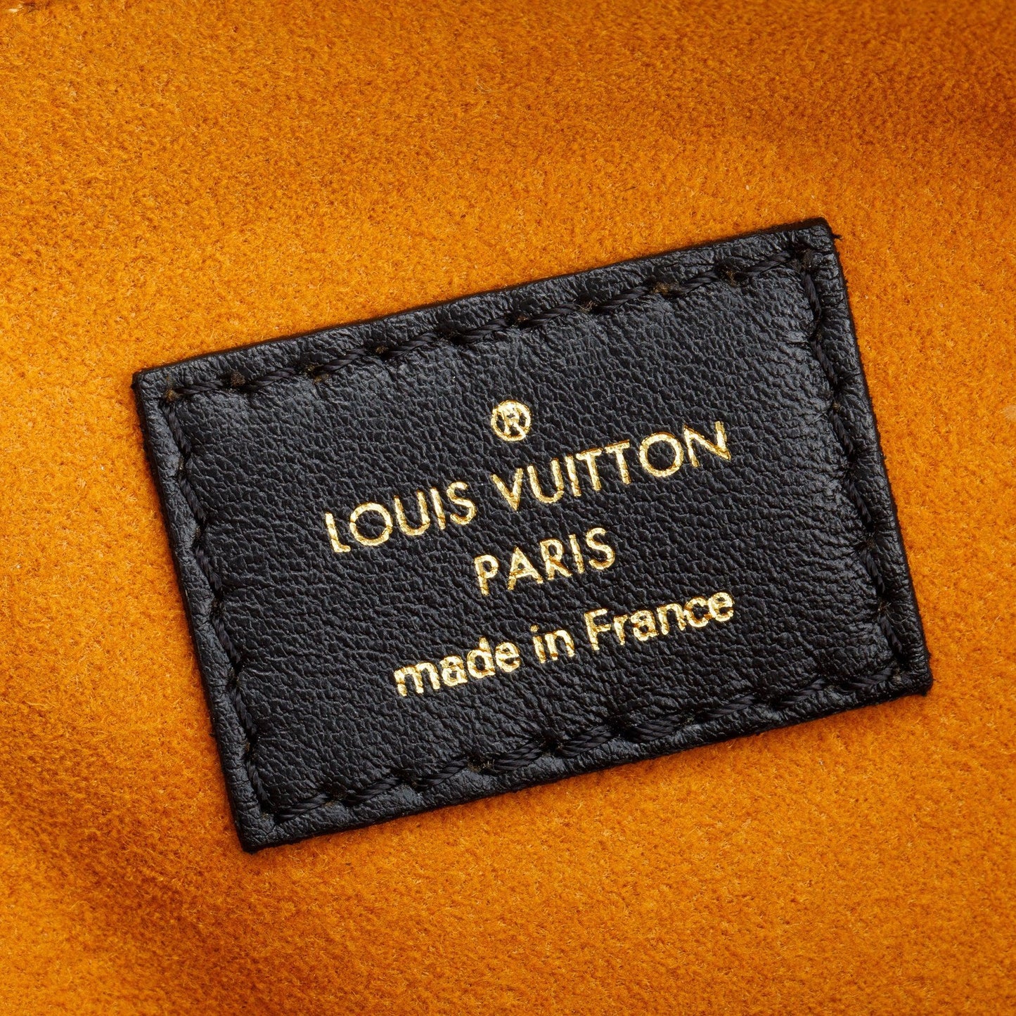 Louis Vuitton 2022 Black Monogram Embossed Lambskin Leather Coussin MM