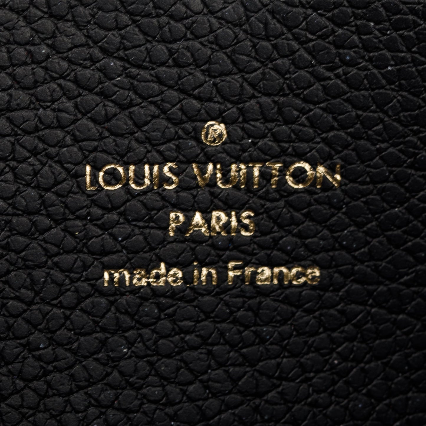 Louis Vuitton 2022 Black Monogram Empreinte Clemence Wallet