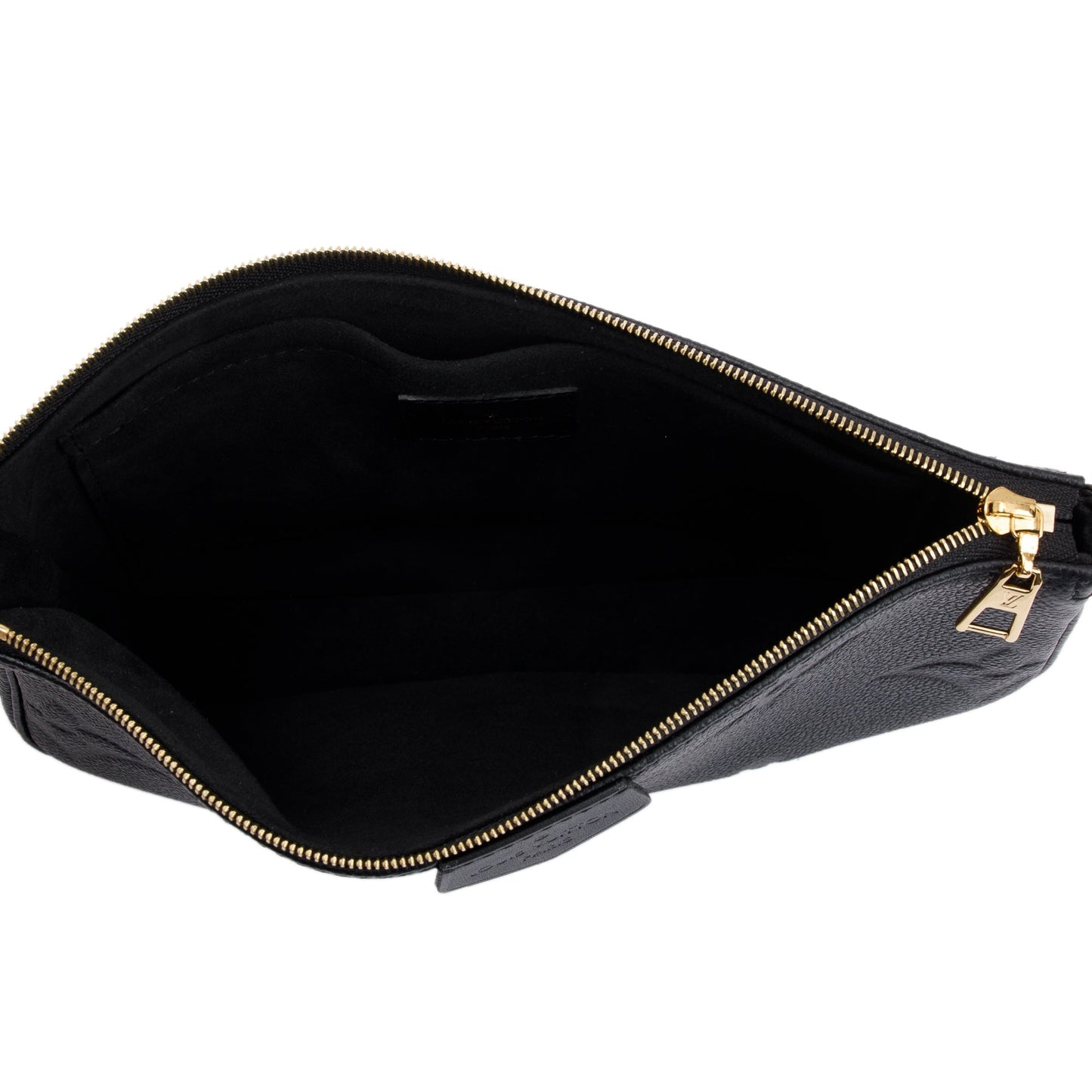 Louis Vuitton 2022 Black Monogram Empreinte Leather Multi-Pochette Accessoires