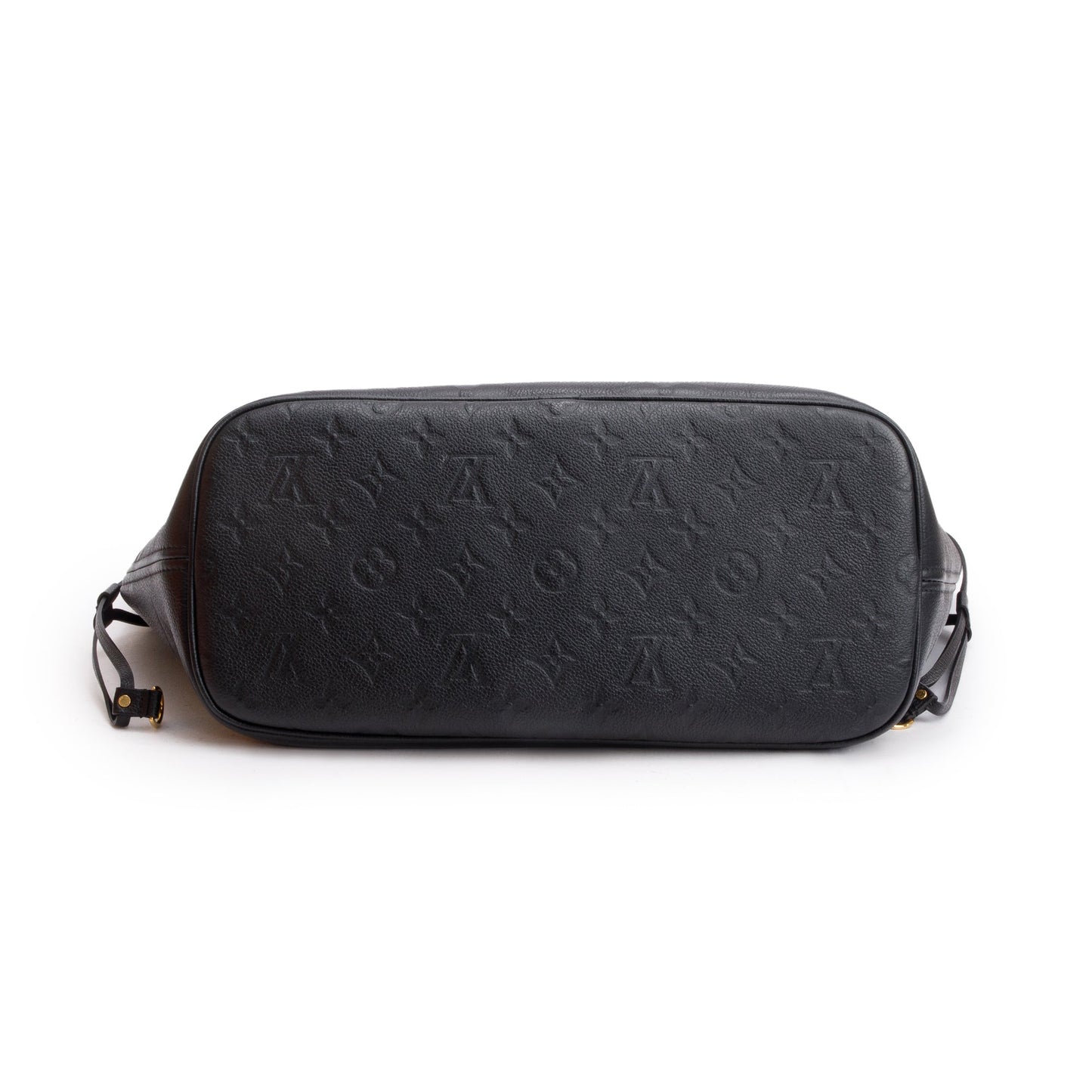 Louis Vuitton 2022 Black Monogram Empreinte Leather Neverfull MM