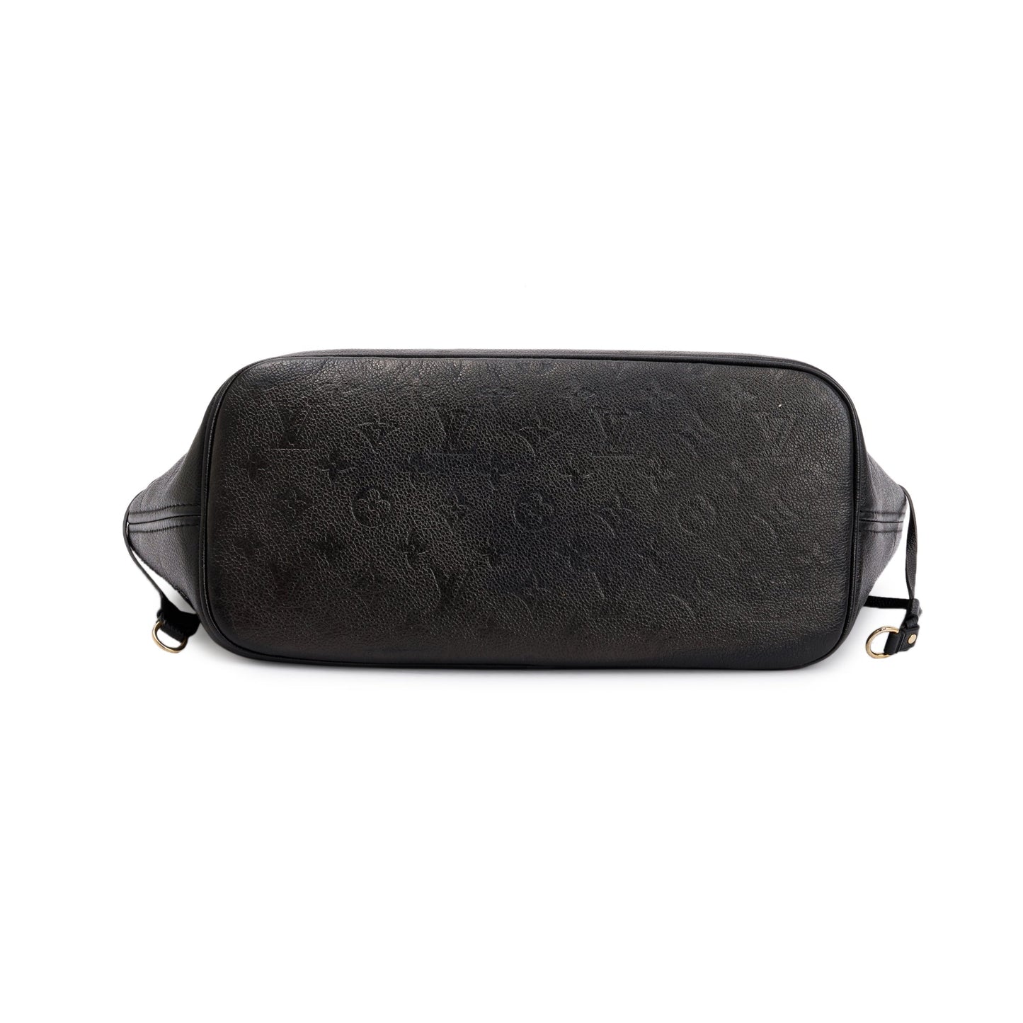 Louis Vuitton 2022 Black Monogram Empreinte Leather Neverfull MM