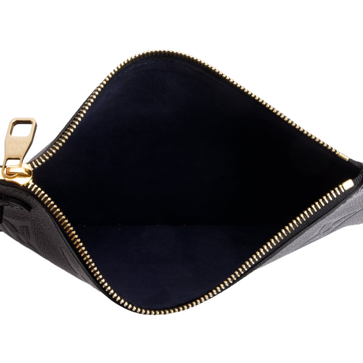 Louis Vuitton 2022 Black Monogram Empreinte Leather Neverfull MM