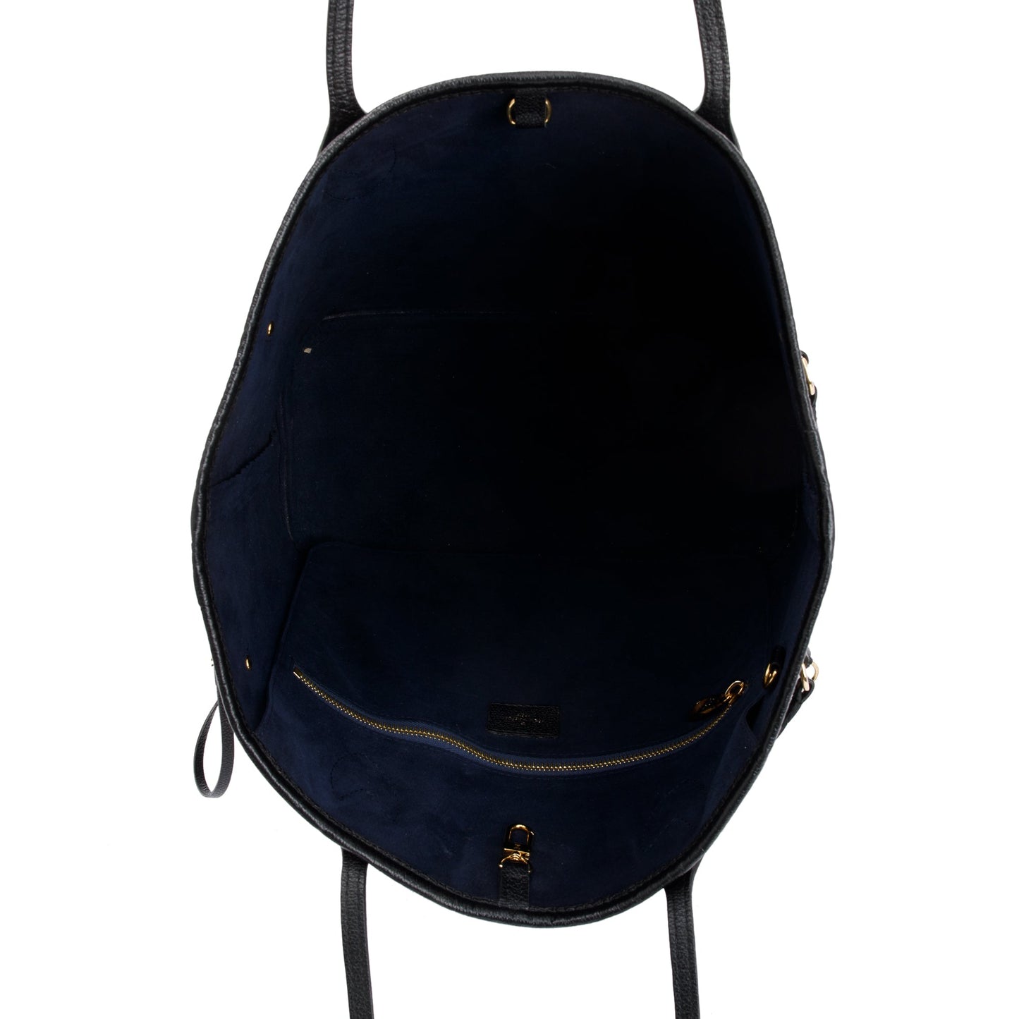 Louis Vuitton 2022 Black Monogram Empreinte Leather Neverfull MM