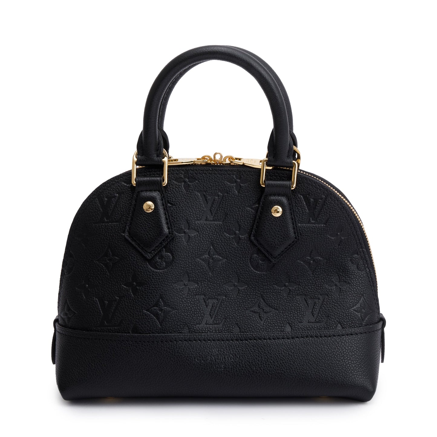 Louis Vuitton 2022 Black Monogram Empreinte Neo Alma BB