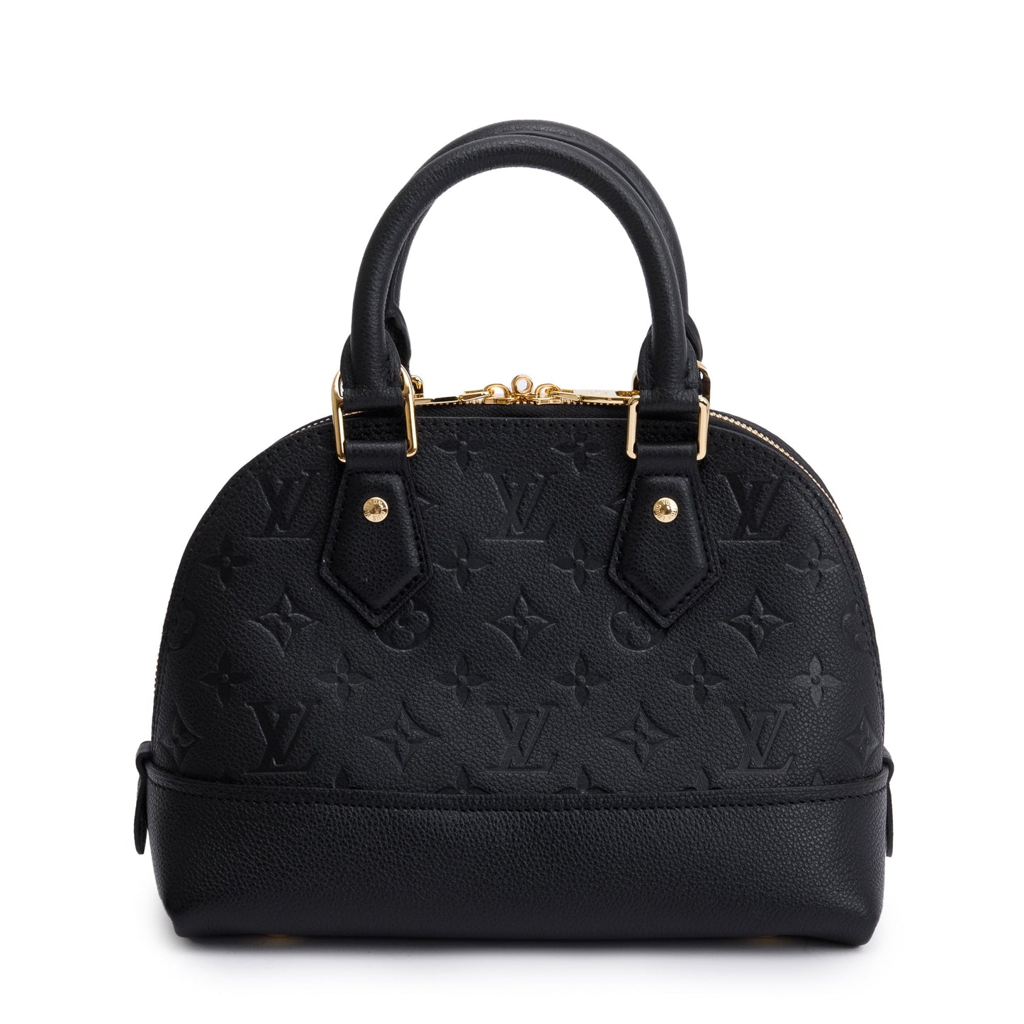 Louis Vuitton 2022 Black Monogram Empreinte Neo Alma BB