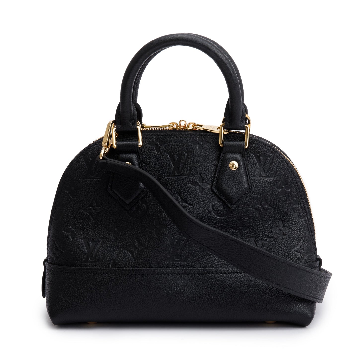 Louis Vuitton 2022 Black Monogram Empreinte Neo Alma BB