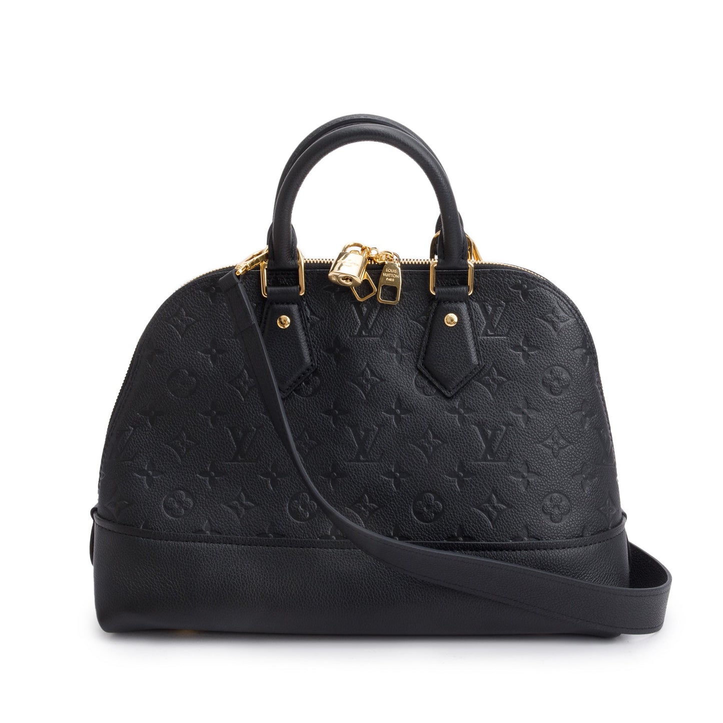 Louis Vuitton 2022 Black Monogram Empreinte Neo Alma PM