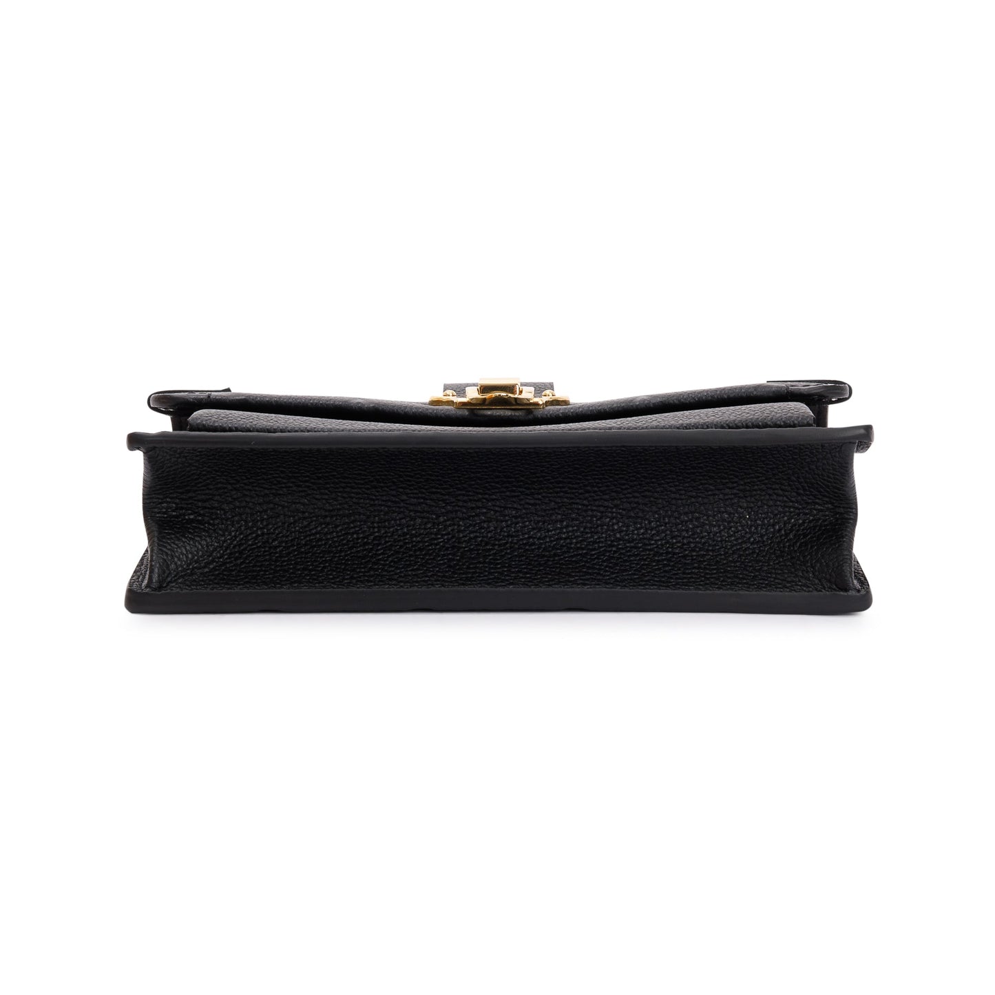 Louis Vuitton 2022 Black Monogram Empreinte Vavin Chain Wallet