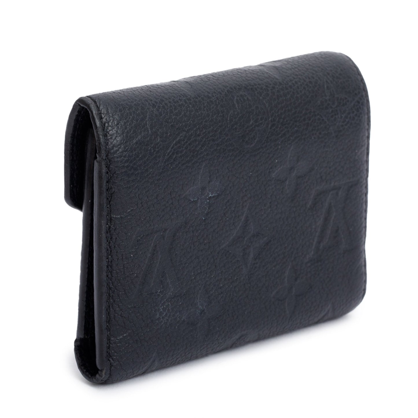 Louis Vuitton 2022 Black Monogram Empreinte Victorine Wallet