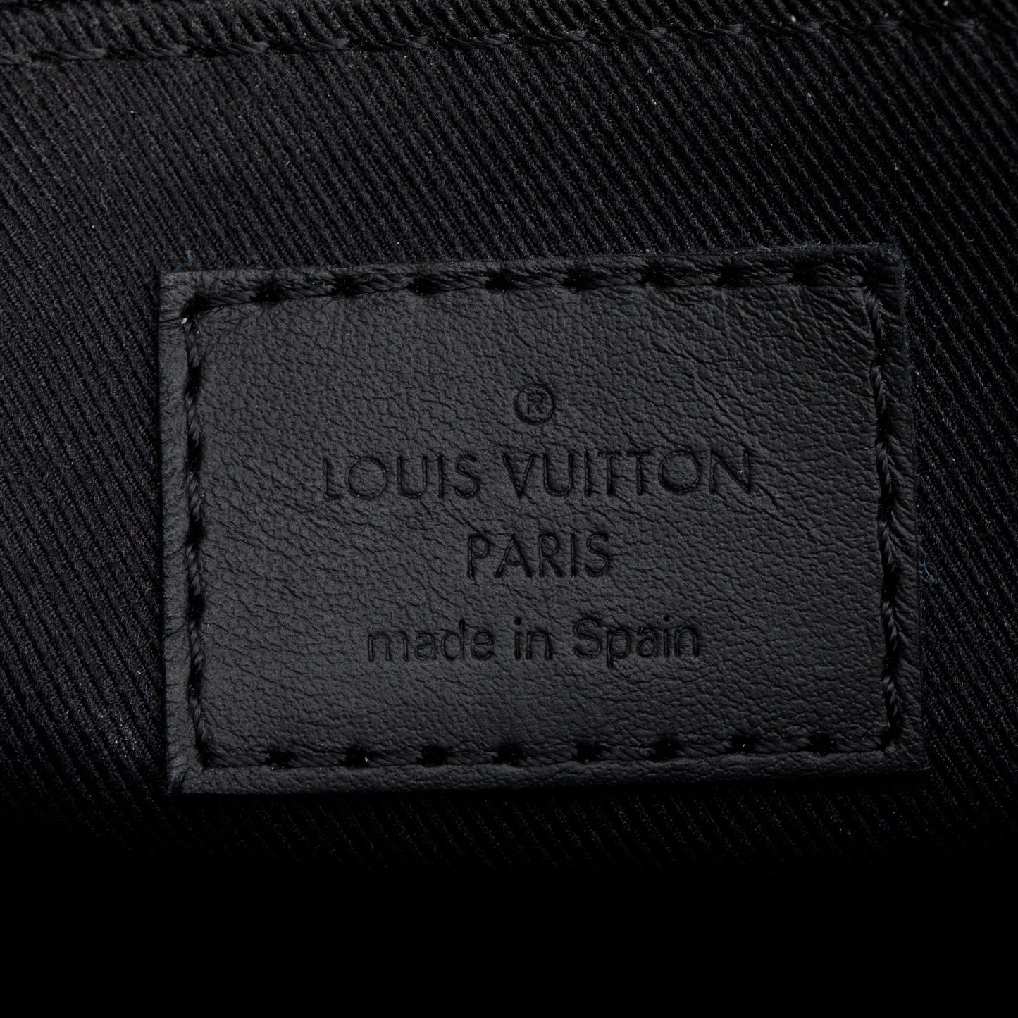 Louis Vuitton 2022 Black Monogram Taurillon Leather S Lock Sling Bag