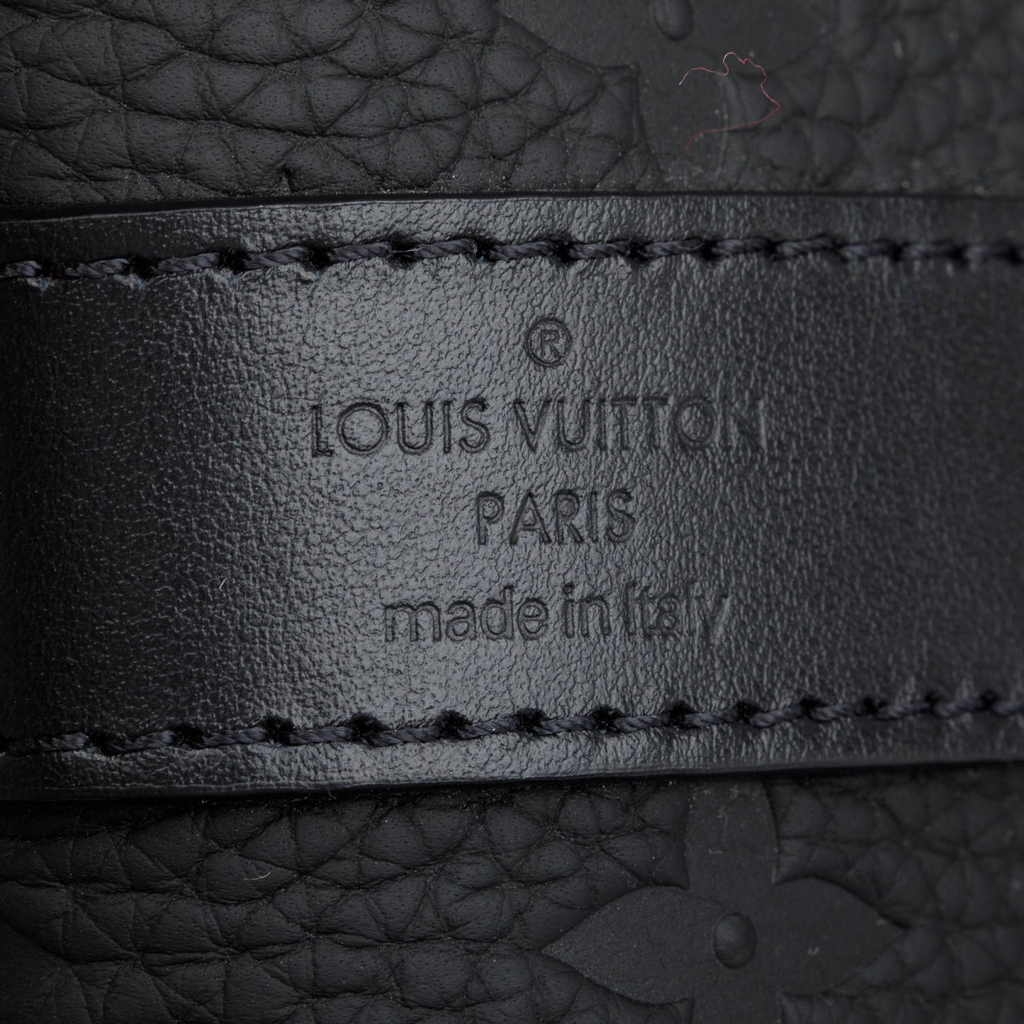 Louis Vuitton 2022 Black Taurillon Monogram Keepall Bandouliere 50