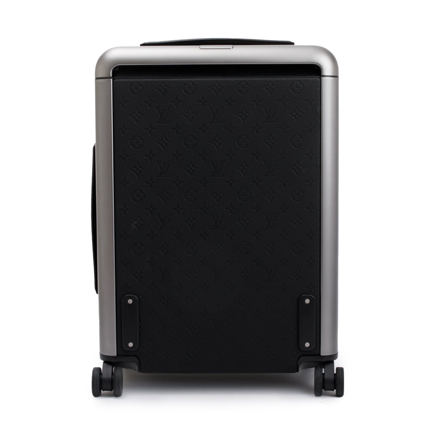 Louis Vuitton 2022 Black Taurillon Monogram Leather Horizon 55 Luggage