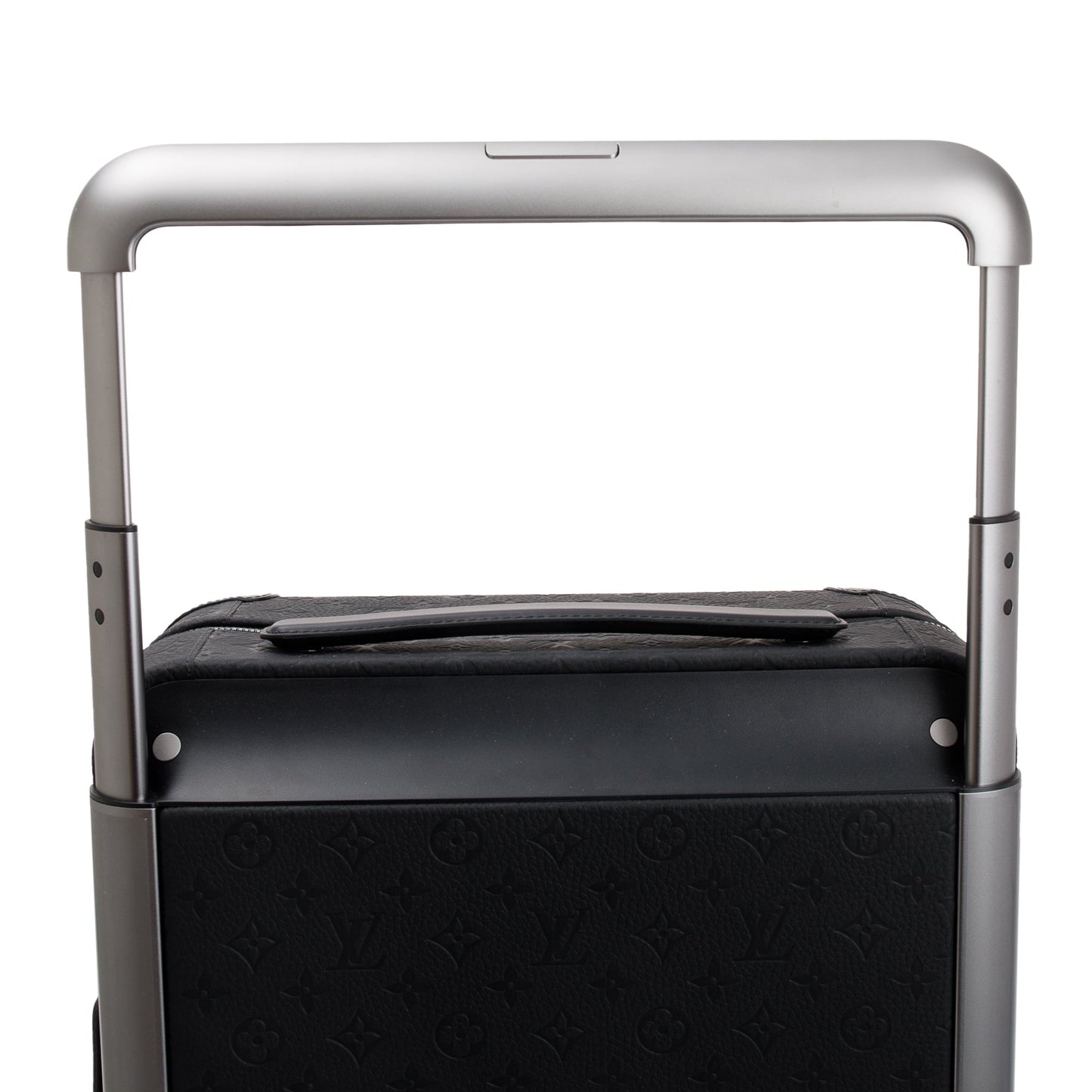 Louis Vuitton 2022 Black Taurillon Monogram Leather Horizon 55 Luggage