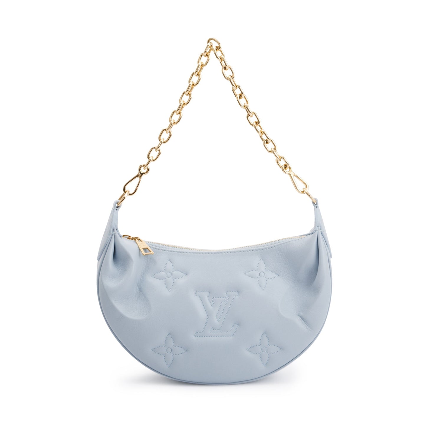 Louis Vuitton 2022 Blue Monogram Calfskin Over The Moon Bag