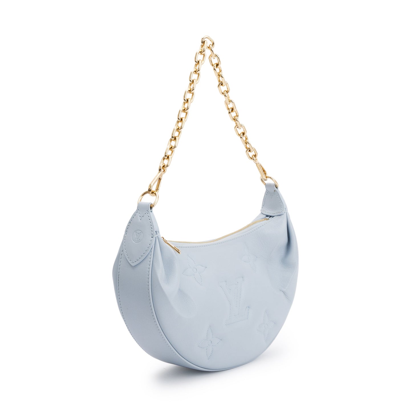 Louis Vuitton 2022 Blue Monogram Calfskin Over The Moon Bag