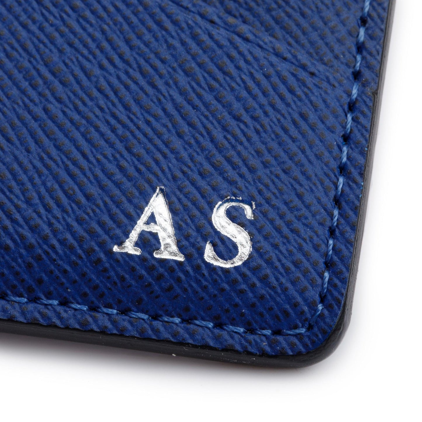 Louis Vuitton 2022 Blue Taiga Leather & Monogram Multiple Wallet