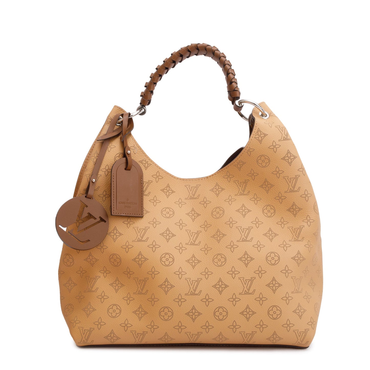 Louis Vuitton 2022 Brown Monogram Mahina Carmel Hobo Bag