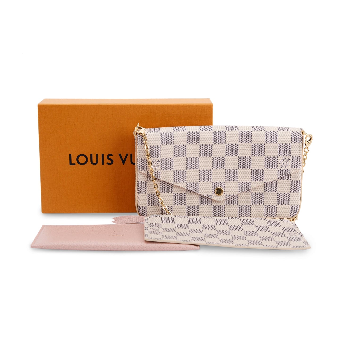Louis Vuitton 2022 Damier Azur Felicie Pochette