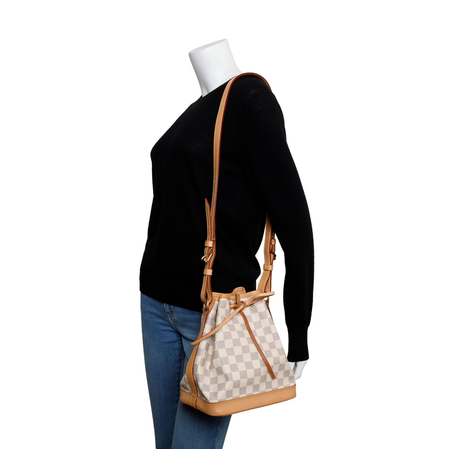 Louis Vuitton 2022 Damier Azur Noe BB