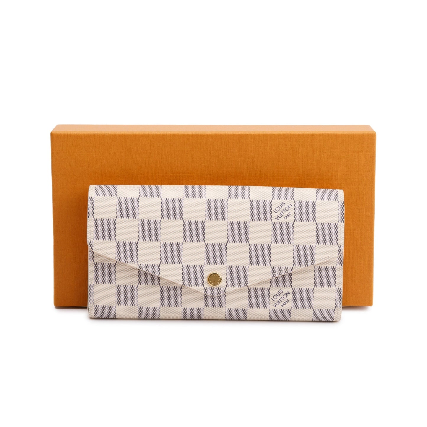 Louis Vuitton 2022 Damier Azur Sarah Wallet