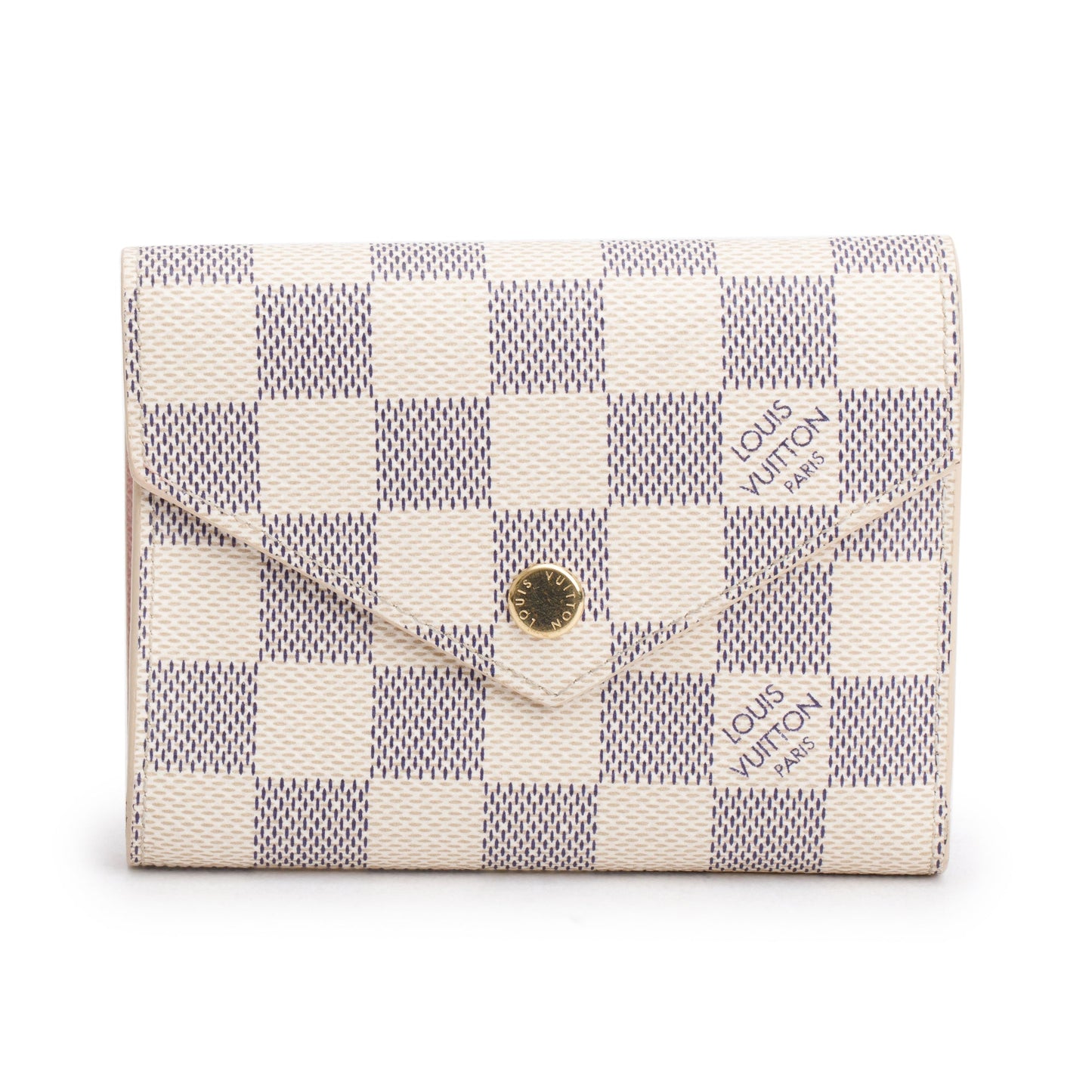Louis Vuitton 2022 Damier Azur Victorine Wallet