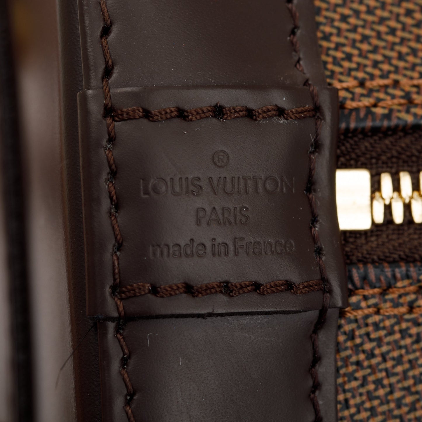 Louis Vuitton 2022 Damier Ebene Alma BB
