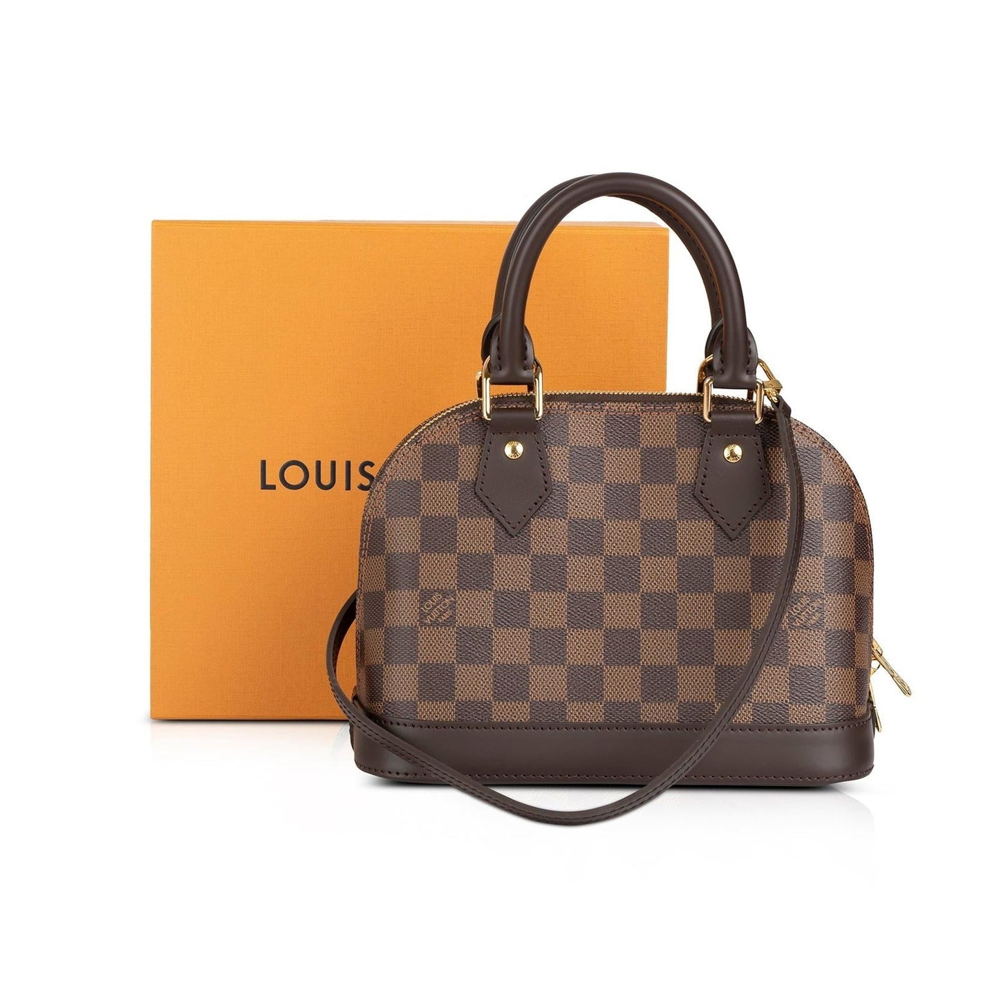 Louis Vuitton 2022 Damier Ebene Alma BB