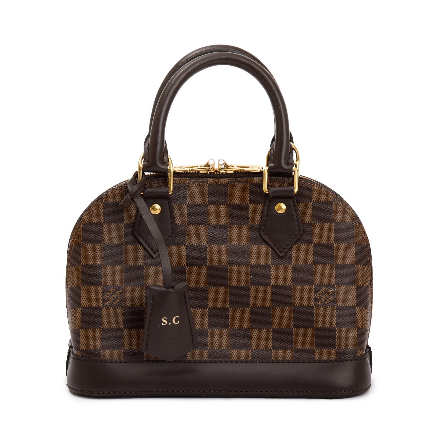 Louis Vuitton 2022 Damier Ebene Alma BB