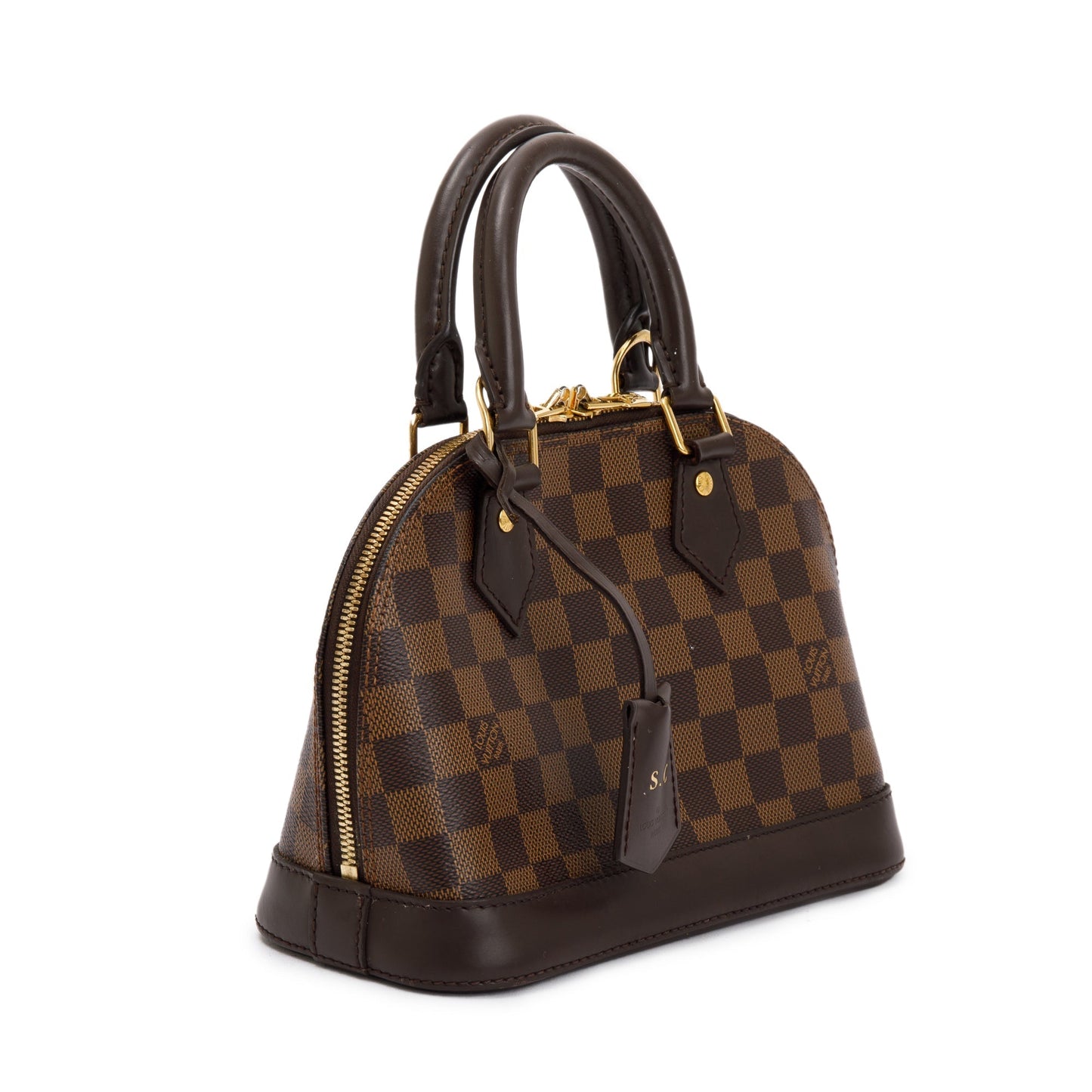 Louis Vuitton 2022 Damier Ebene Alma BB