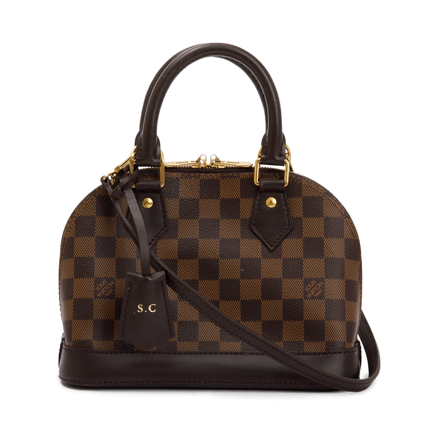 Louis Vuitton 2022 Damier Ebene Alma BB