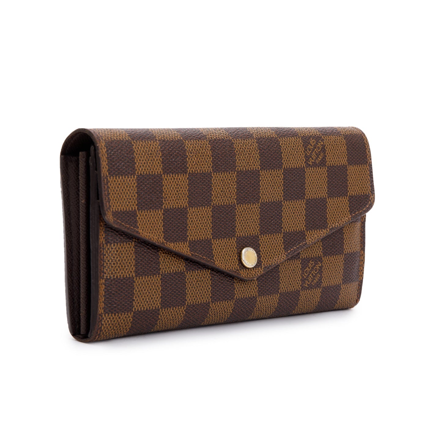 Louis Vuitton 2022 Damier Ebene Sarah Wallet