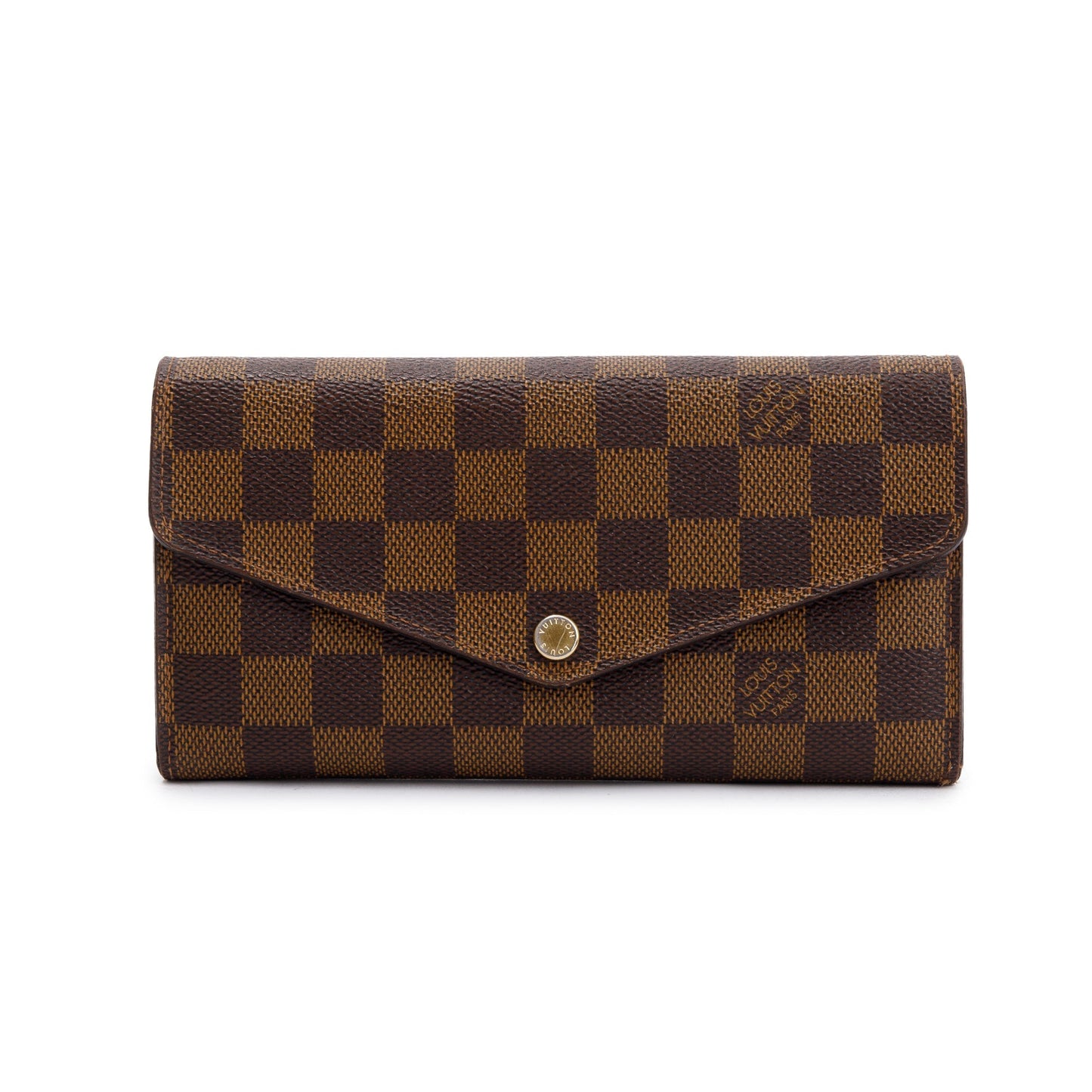 Louis Vuitton 2022 Damier Ebene Sarah Wallet
