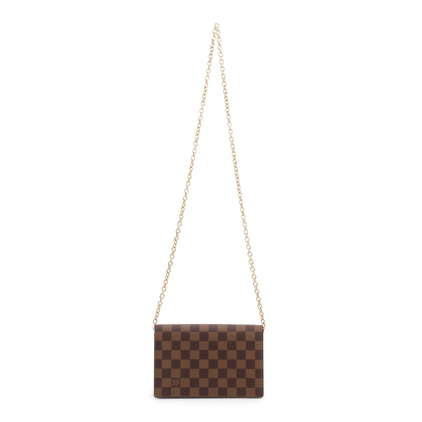 Louis Vuitton 2022 Damier Ebene Vavin Chain Wallet