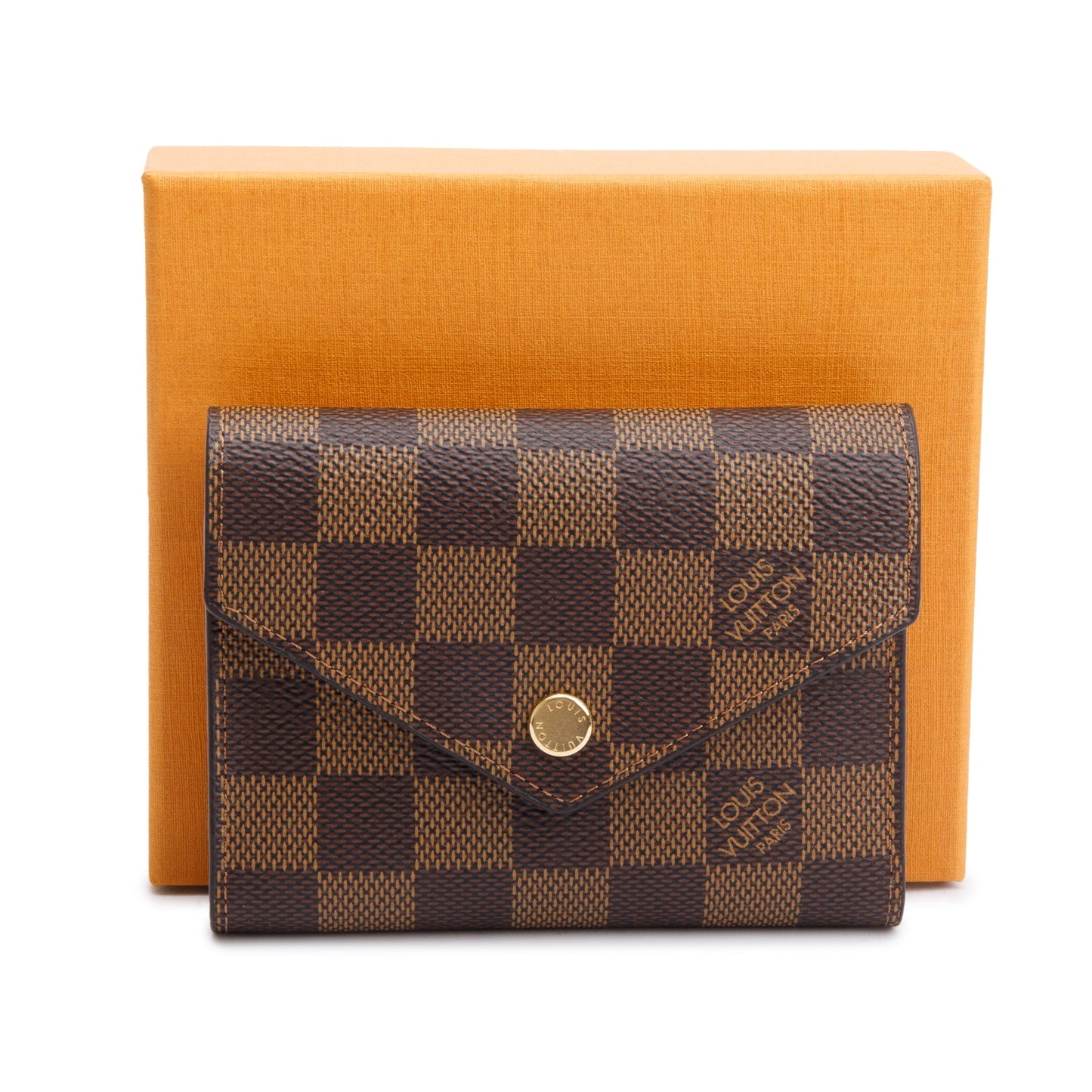 Louis Vuitton 2022 Damier Ebene Victorine Wallet
