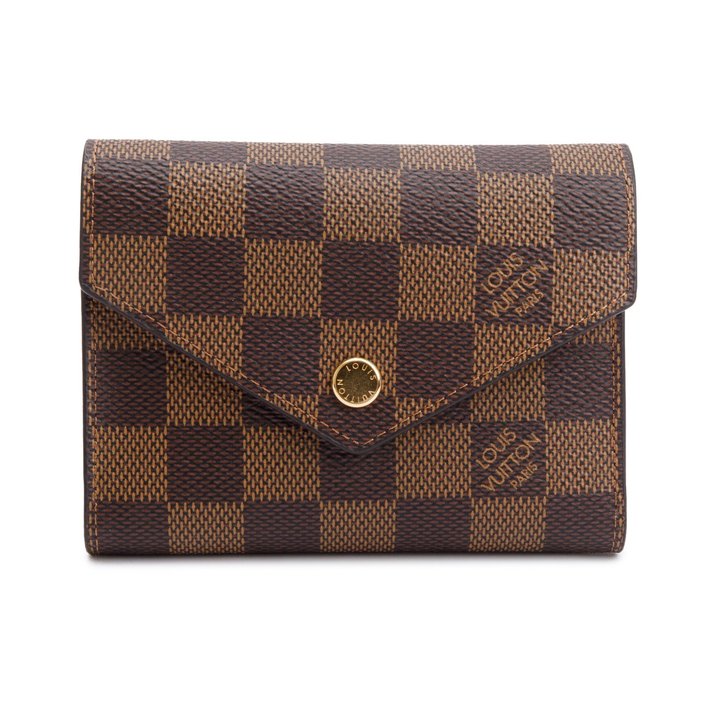 Louis Vuitton 2022 Damier Ebene Victorine Wallet
