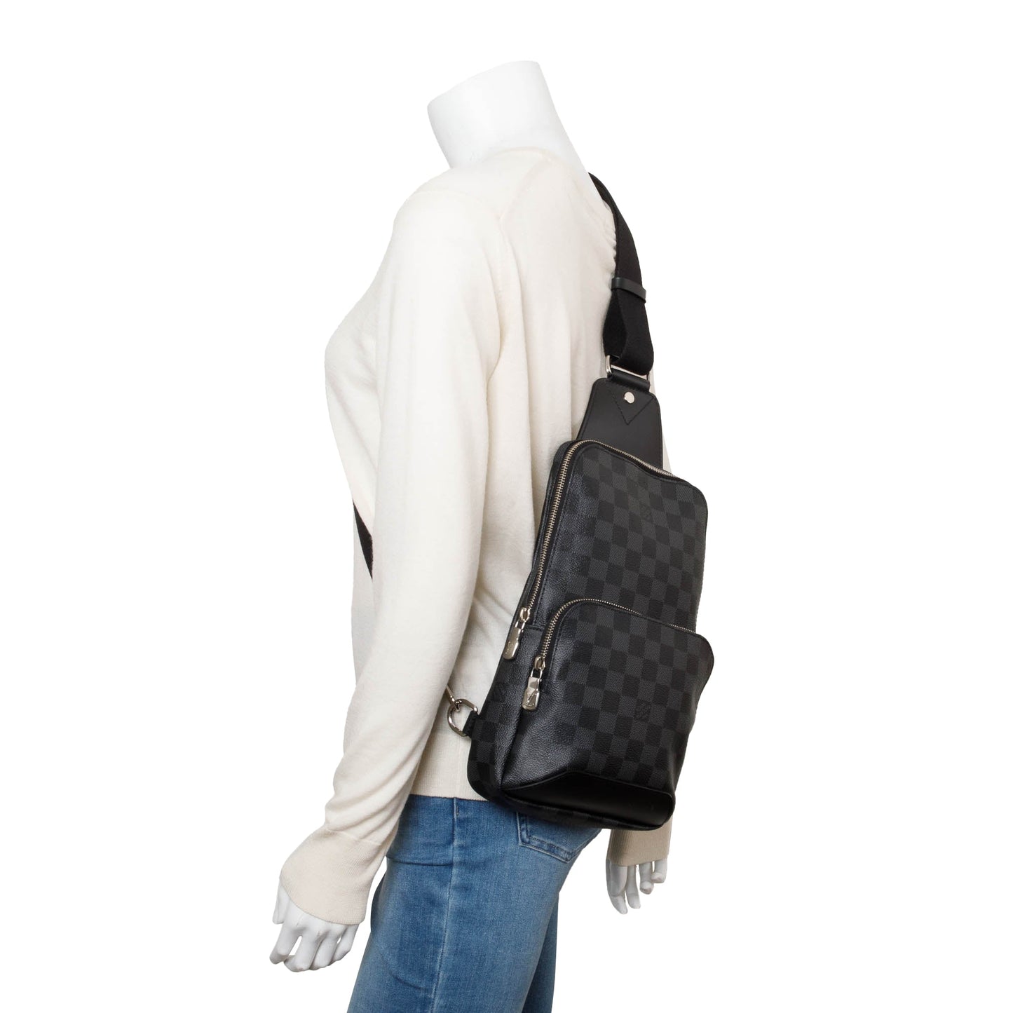 Louis Vuitton 2022 Damier Graphite Avenue Sling Bag