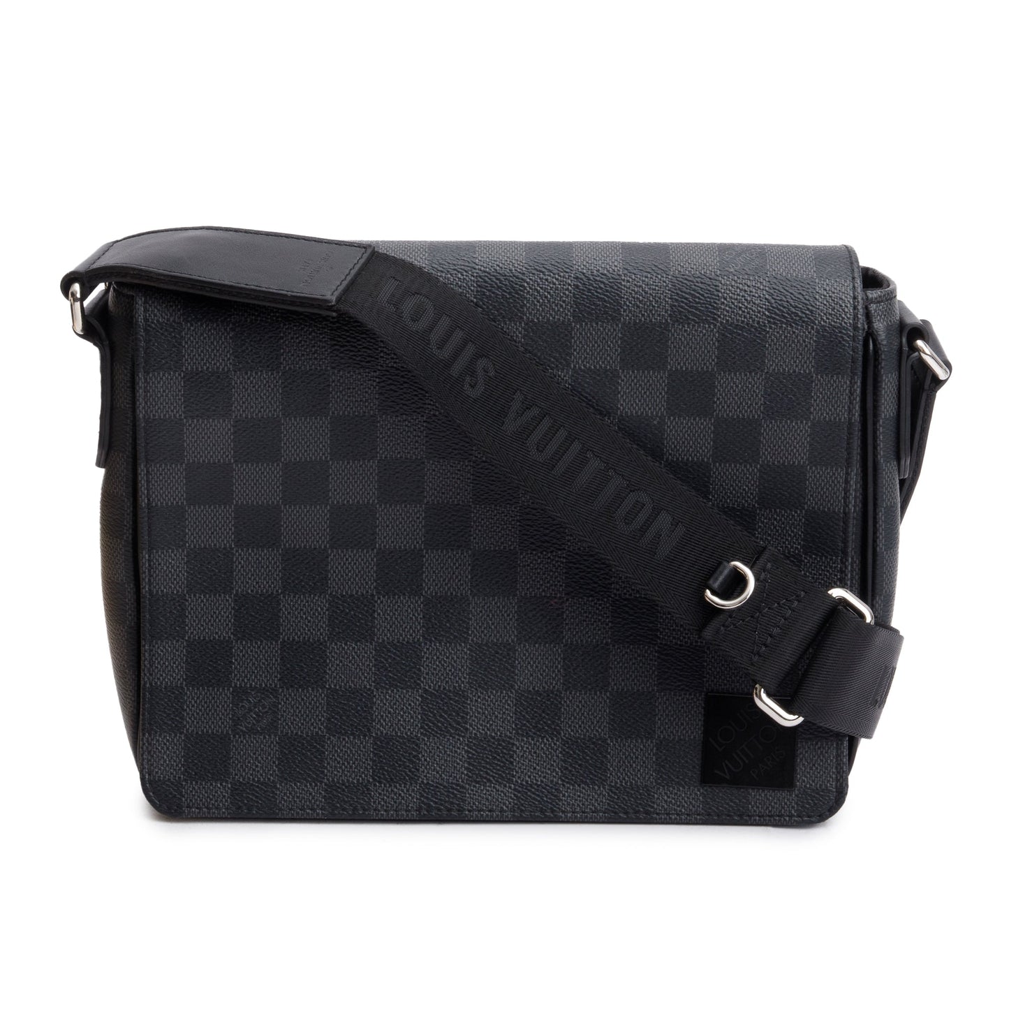 Louis Vuitton 2022 Damier Graphite District PM Bag
