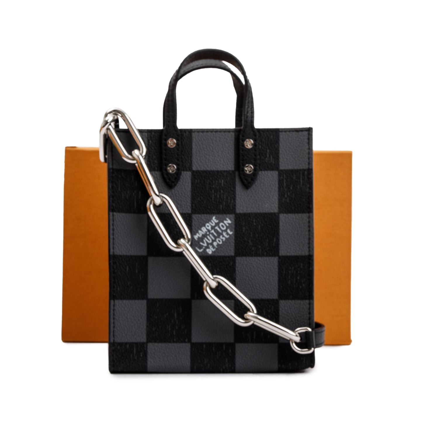 Louis Vuitton 2022 Damier Graphite Sac Plat XS