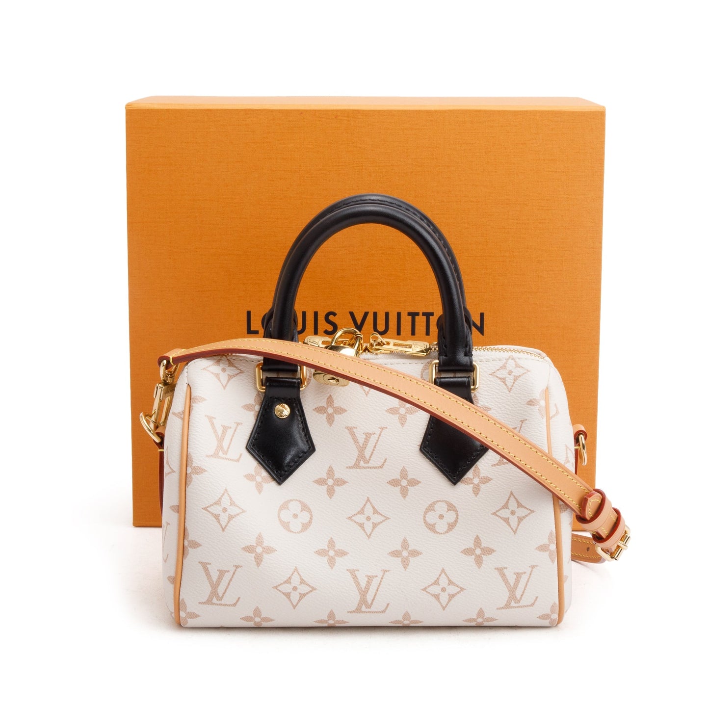 Louis Vuitton 2022 Dune Monoglam Canvas Speedy Bandouliere 20