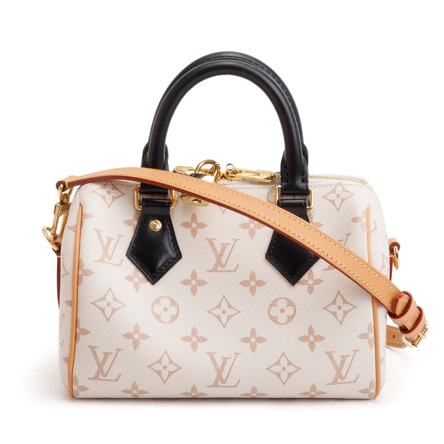 Louis Vuitton 2022 Dune Monoglam Canvas Speedy Bandouliere 20