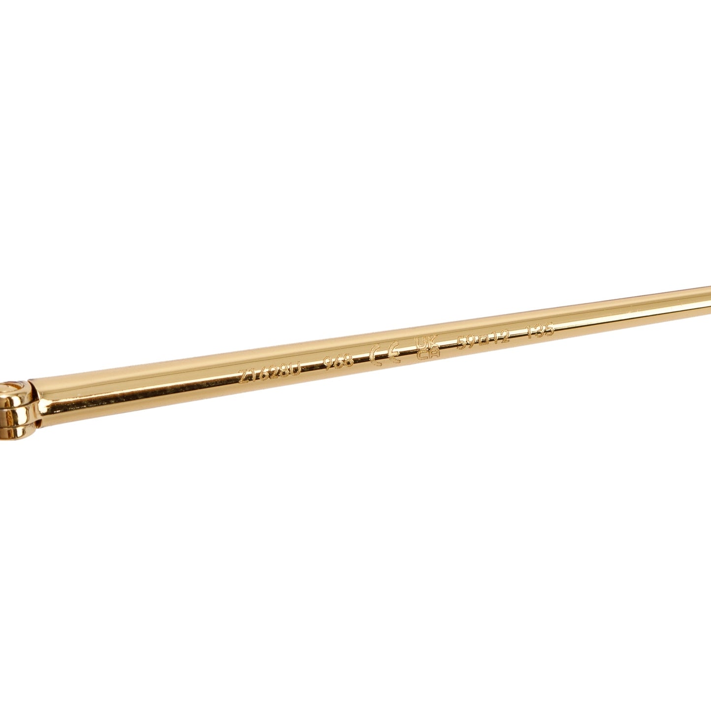Louis Vuitton 2022 Gold Metal LV Petal Cat Eye Sunglasses