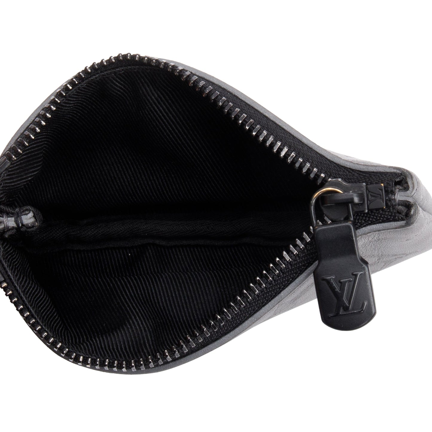 Louis Vuitton 2022 Grey Monogram Shadow Embossed Calfskin Leather Duo Messenger Bag