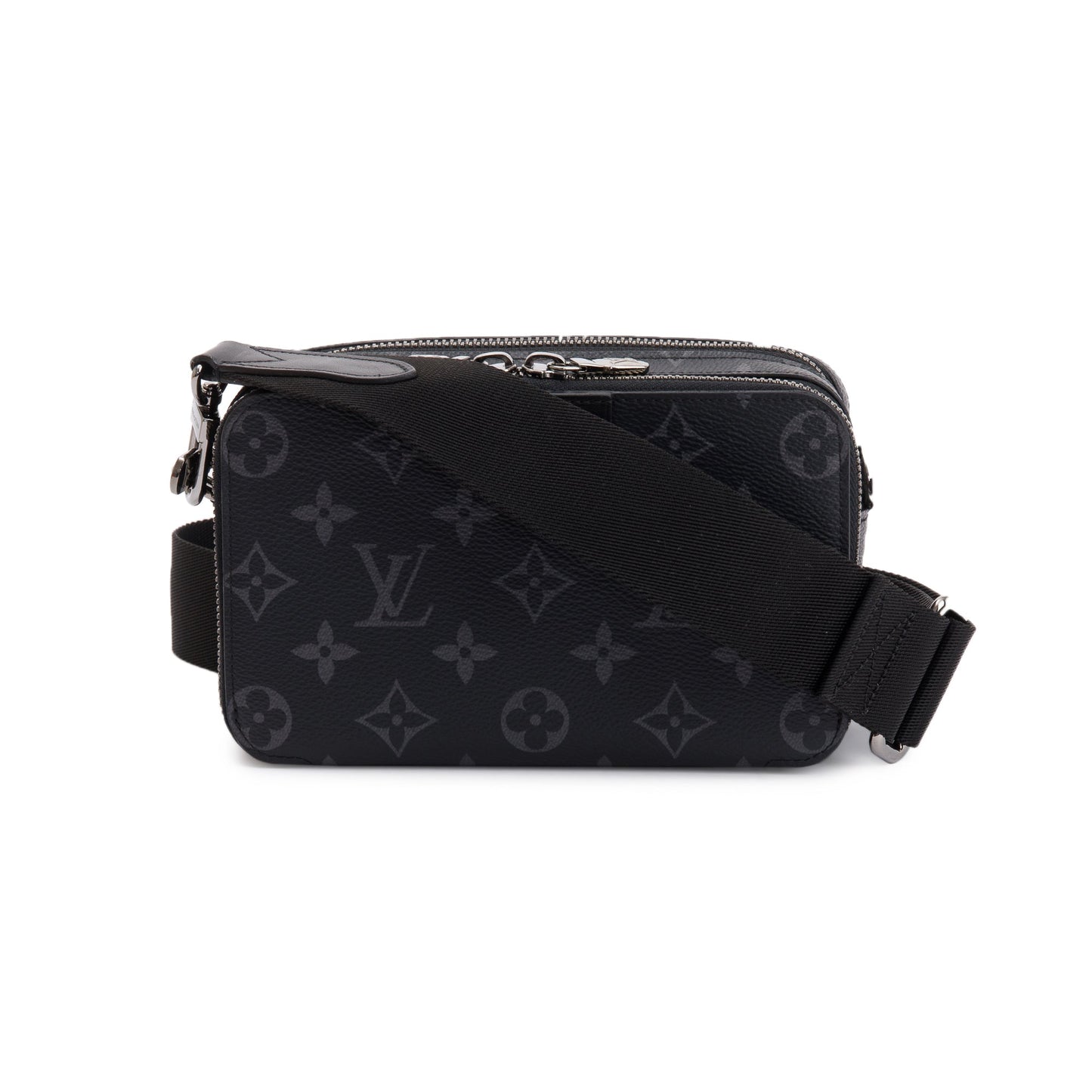 Louis Vuitton 2022 Monogram Eclipse Alpha Wearable Wallet Crossbody