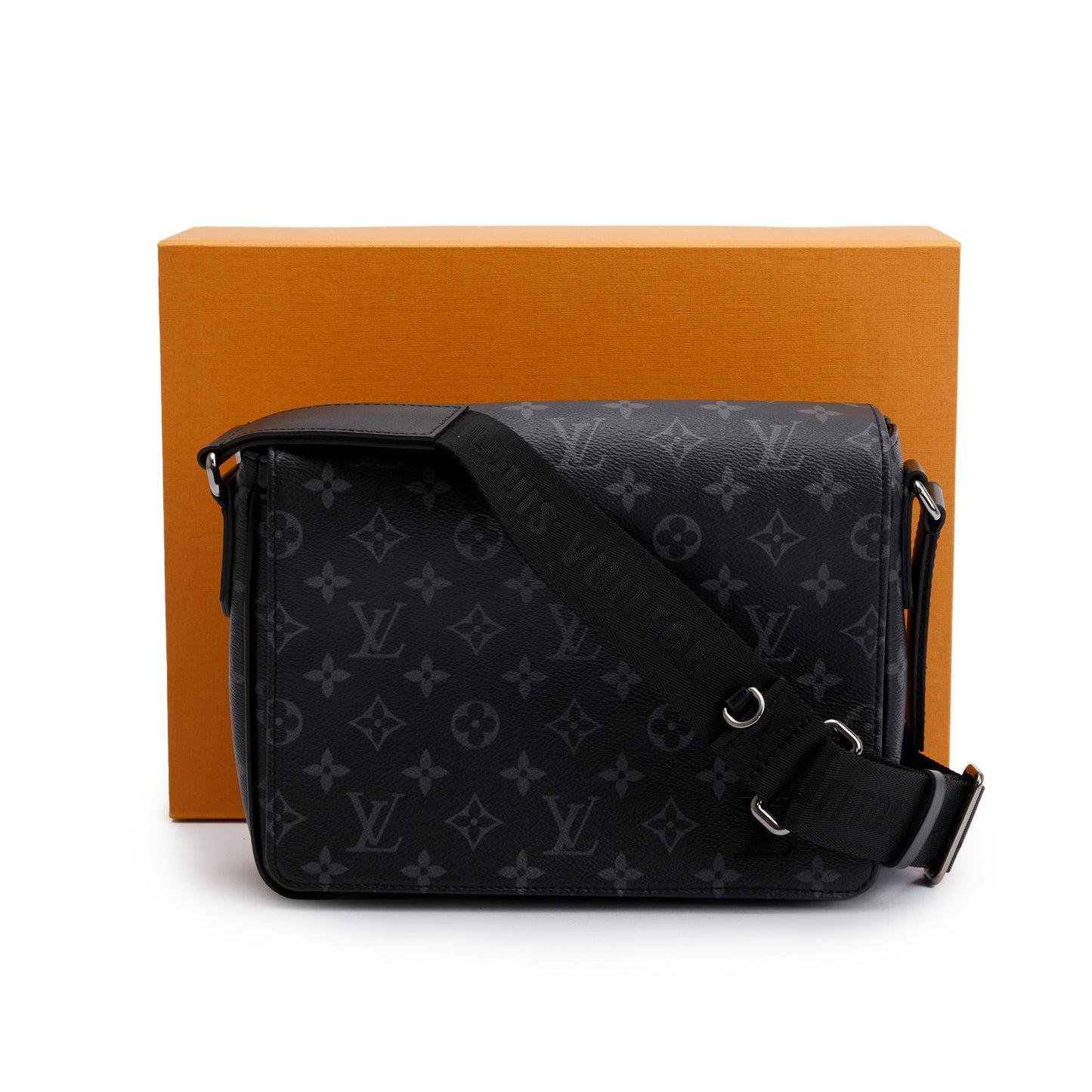 Louis Vuitton 2022 Monogram Eclipse District PM Bag