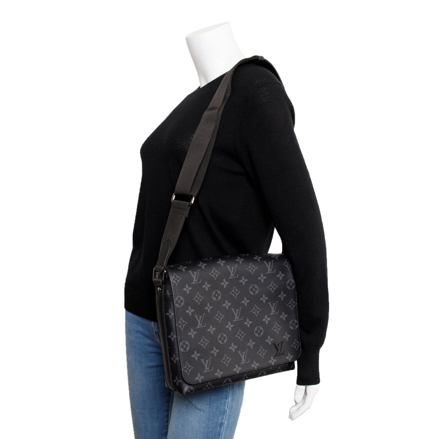 Louis Vuitton 2022 Monogram Eclipse District PM