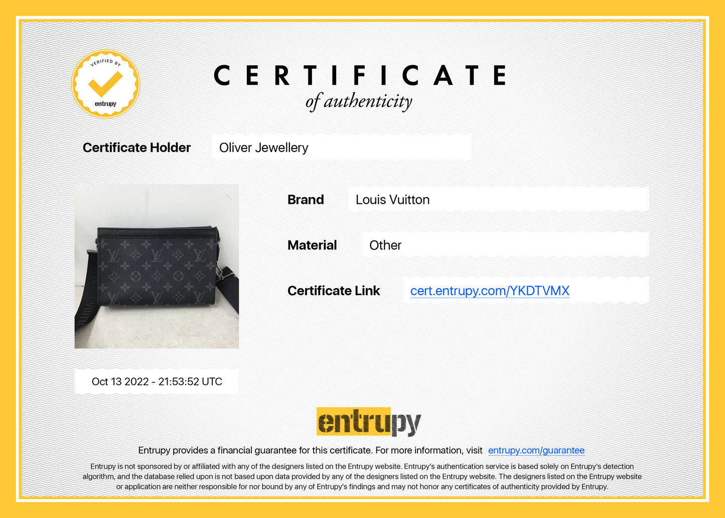 Louis Vuitton 2022 Monogram Eclipse Gaston Wearable Wallet
